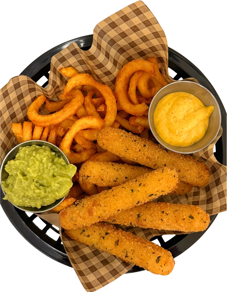 Eine Portion Curly Fries